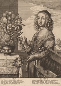 Spring, 1641 by Wenceslaus Hollar