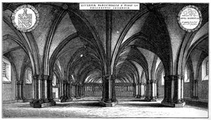 St Faiths Church in the crypt of old St Pauls Cathedral, London