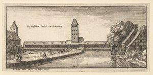 Strasbourg by Wenceslaus Hollar