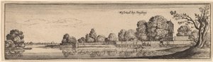Strasbourg: A Toll House by Wenceslaus Hollar