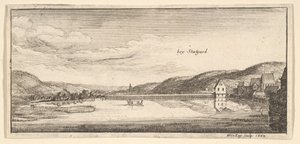Stuttgart: The Lake by Wenceslaus Hollar