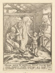 The Child from the Dance of Death by Wenceslaus Hollar