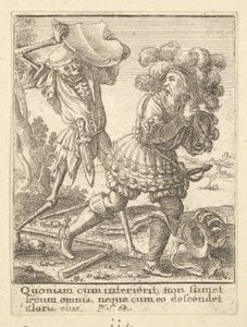 The Count from the Dance of Death, 1651 by Wenceslaus Hollar