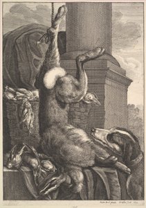 The Dead Hare by Wenceslaus Hollar