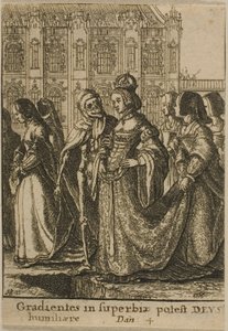 The Empress and Death by Wenceslaus Hollar