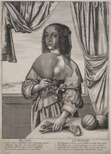 The Four Seasons by Wenceslaus Hollar