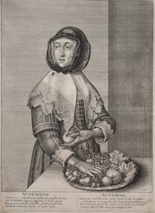 The Four Seasons: Autumn by Wenceslaus Hollar