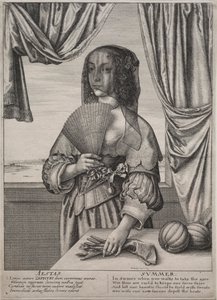 The Four Seasons: Summer, 1641 by Wenceslaus Hollar