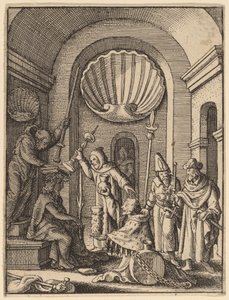 The Mocking by Wenceslaus Hollar