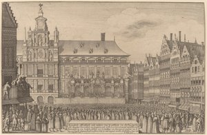 The Peace of Munster by Wenceslaus Hollar