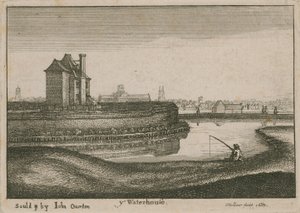 The Water House, Islington by Wenceslaus Hollar