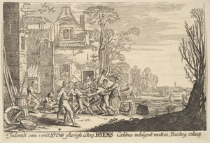 Winter by Wenceslaus Hollar