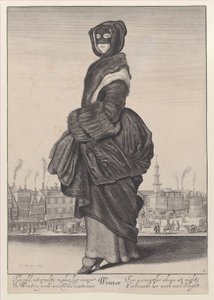 Winter (from The Seasons) by Wenceslaus Hollar