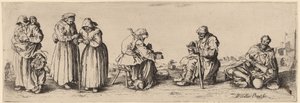 Six Men and Women Beggars