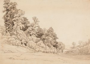 Landscape, Hillside by Werner Holmberg