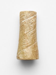 Tubular Ornament by Western Zhou Dynasty Chinese School