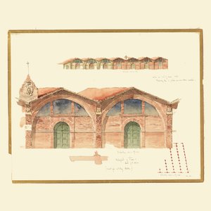 A Warehouse of the 16th Century in Pisa, Italy by Whitney Warren Jr.