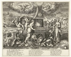 The Power of Peace, 1678 by Wierix