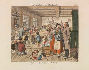 Schoolteacher as Craftsman, 1825 by Wiessner