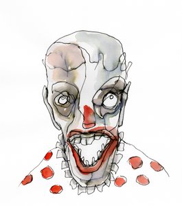 Creepy Clown Grin by Wildemar Doomgriever