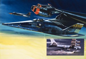 The Martin Marietta X-24B shuttle