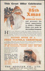 Aeolian Company Pianolas by Wilfred Fryer