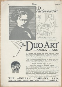 Aeolian Company Pianolas