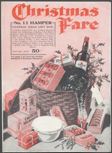 Christmas Hampers, c1920 by Wilfred Fryer