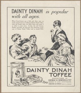 Dainty Dinah Toffee by Wilfred Fryer