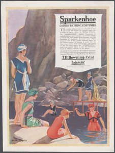 Sparkenhoe Bathing Costume, c.1920s
