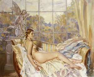 The Winged Boy by Wilfred Gabriel de Glehn