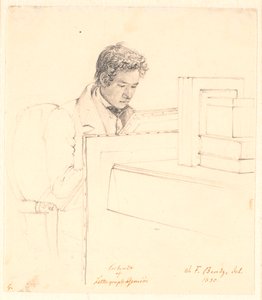 Portrait of the Lithographer Peter Gemzøe