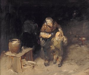 The Rebellious One by Wilhelm Busch