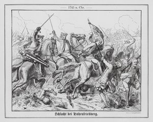 Battle of Hohenfriedberg by Wilhelm Camphausen