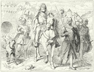 Henry the Lion, Duke of Saxony, before Bardowiek by Wilhelm Camphausen