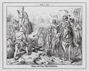 Jan Hus Burned at the Stake, Constance