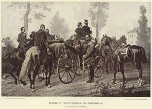 Meeting of Prince Bismarck and Napoleon III