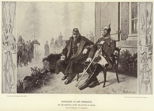 Napoleon III and Bismarck on the Morning after the Battle of Sedan by Wilhelm Camphausen