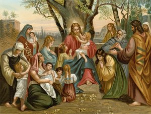 Jesus Blessing the Children