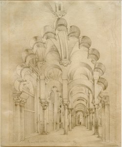 Mosque of Córdoba by Wilhelm Gail