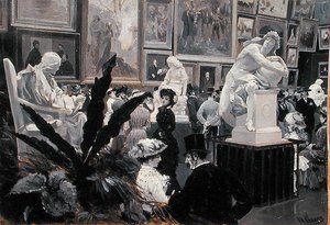 At the Vienna International Art Exhibition of 1882