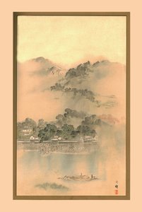 A Spring Morning on the River Yodo, c1870, 1886 by Wilhelm Greve