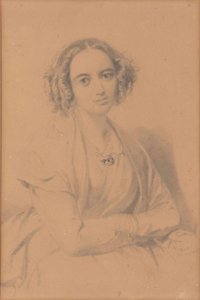 Portrait of the composer Fanny Hensel née Mendelssohn