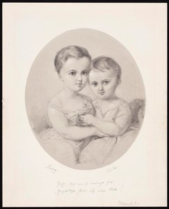 The granddaughters Fanny and Cécile Hensel