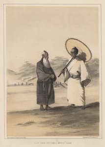 Lew Chew Costumes, Middle Class by Wilhelm Joseph Heine