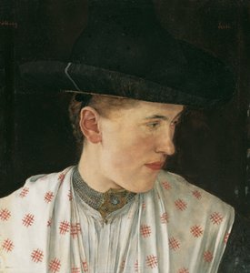 Head of a Peasant Girl