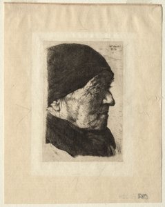Head of a Peasant by Wilhelm Maria Hubertus Leibl