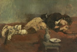 Savoyard Boy Sleeping