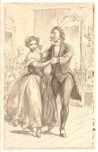The First Couple at the Ball by Wilhelm Marstrand