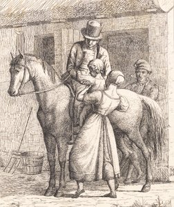 A Peasant Family by Wilhelm Marstrand